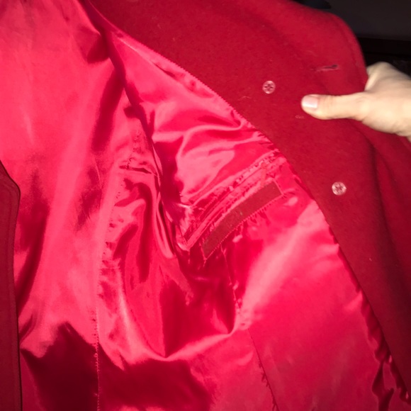 EUC 100% wool Land’s End Pea Coat - Picture 3 of 3